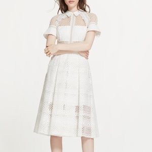 Self Portrait Raglan Midi Dress